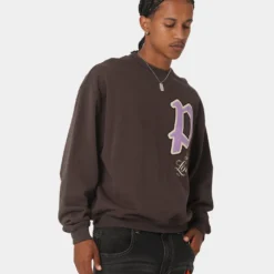 Loiter Paradise Crewneck Off Black -Nuvora Fit Sales 02042439 YO124 mens 0060