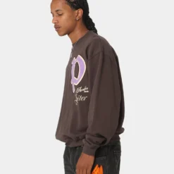 Loiter Paradise Crewneck Off Black -Nuvora Fit Sales 02042439 YO124 mens 0070