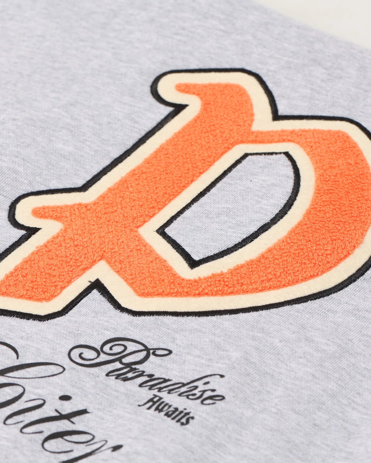 Loiter Paradise Crewneck Grey Marle 4 Loiter Paradise Crewneck Grey Marle - Image 2