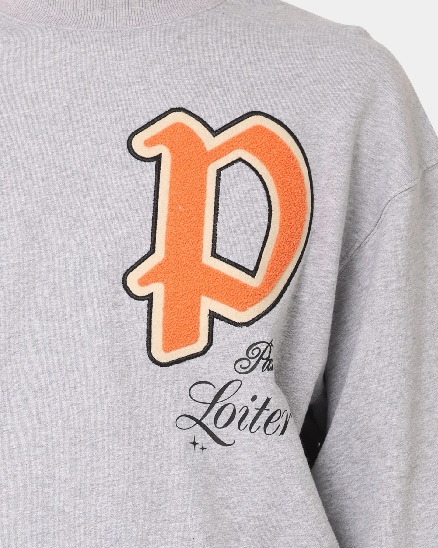 Loiter Paradise Crewneck Grey Marle 7 Loiter Paradise Crewneck Grey Marle - Image 5