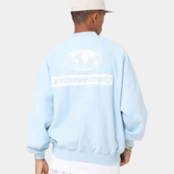 Carré CP Global Oversized Crewneck Light Blue -Nuvora Fit Sales 02042567 YL200 mens 0020