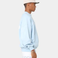 Carré CP Global Oversized Crewneck Light Blue -Nuvora Fit Sales 02042567 YL200 mens 0060