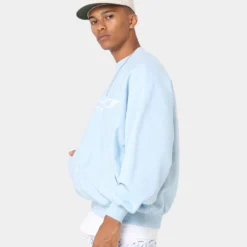 Carré CP Global Oversized Crewneck Light Blue -Nuvora Fit Sales 02042567 YL200 mens 0070