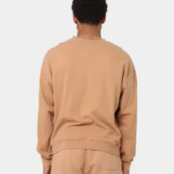 MNML Vintage Wash Crewneck Sand -Nuvora Fit Sales 02042885 YS214 mens 0040