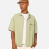 Carre Exceptional Pocket Shirt Green -Nuvora Fit Sales 02043104 YG600 mens 0010