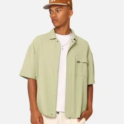 Carre Exceptional Pocket Shirt Green