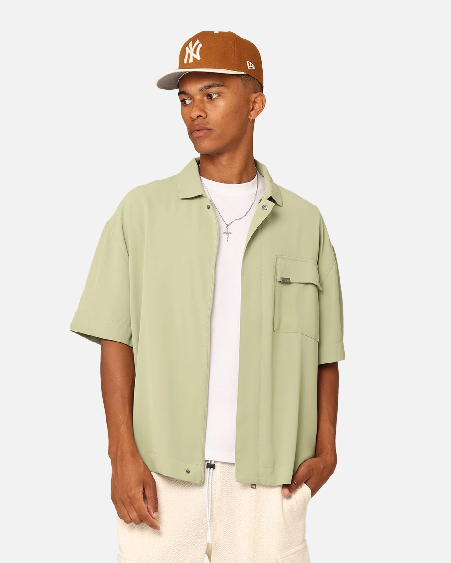 Carre Exceptional Pocket Shirt Green 3 Carre Exceptional Pocket Shirt Green