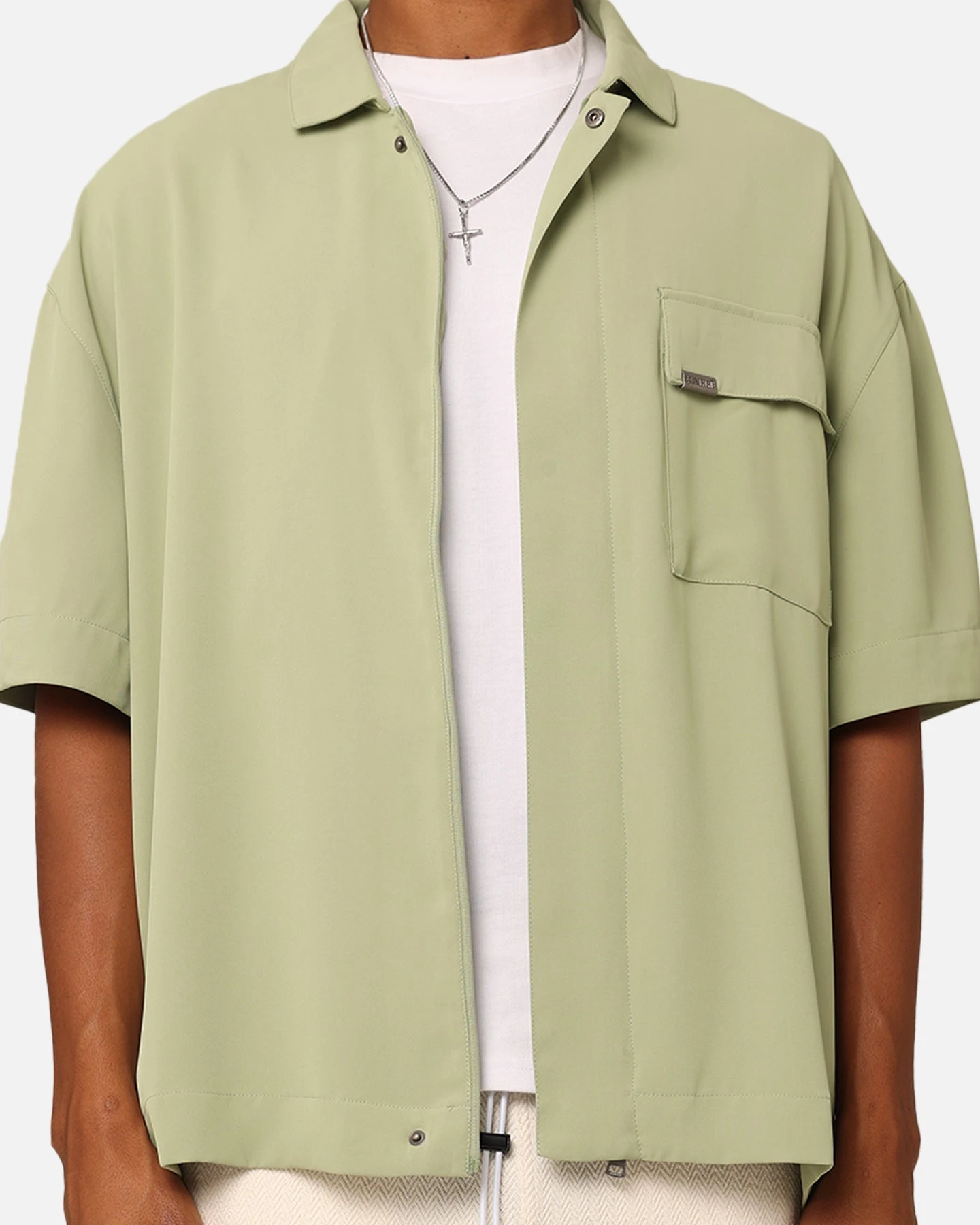 Carre Exceptional Pocket Shirt Green 5 Carre Exceptional Pocket Shirt Green - Image 3