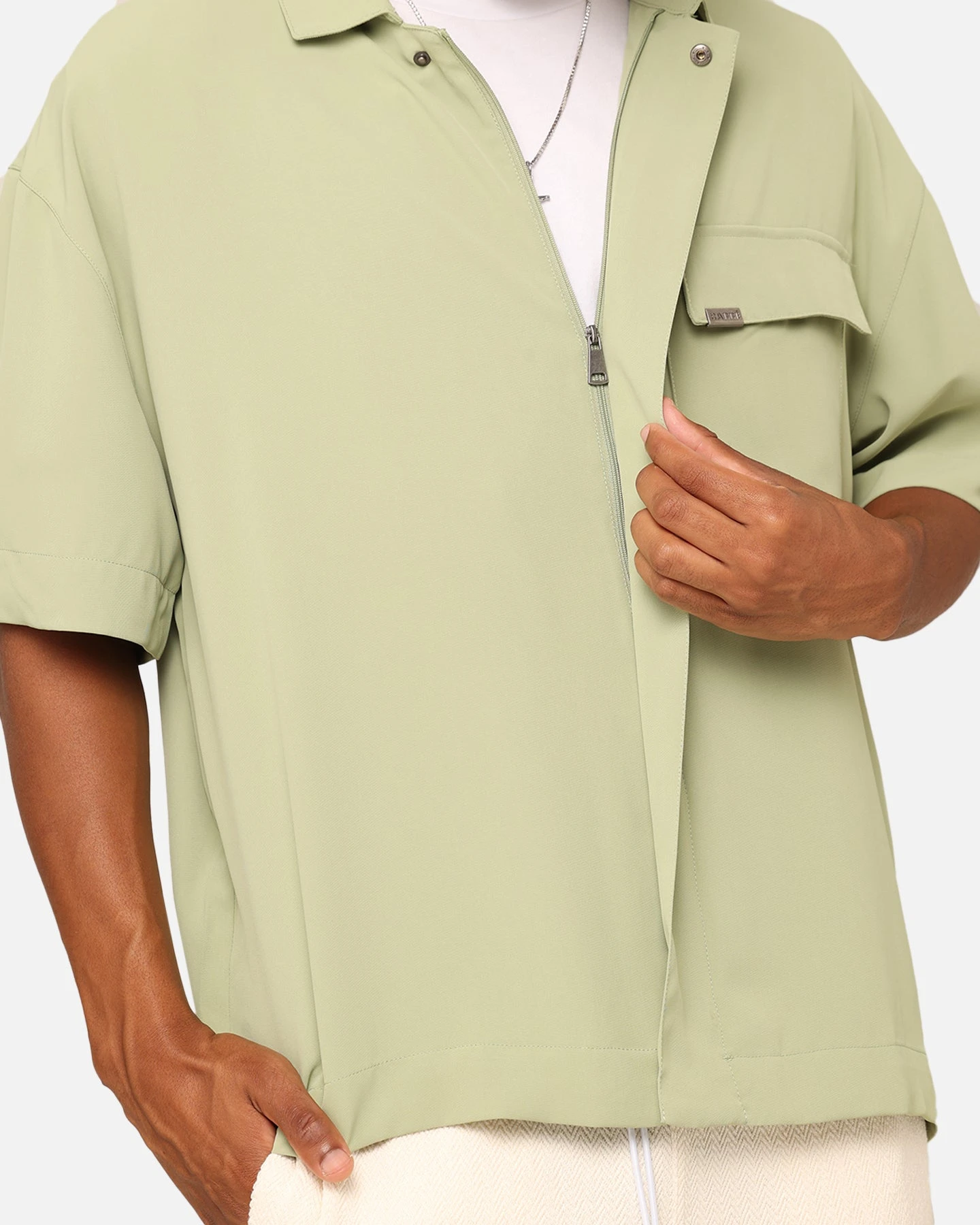 Carre Exceptional Pocket Shirt Green 9 Carre Exceptional Pocket Shirt Green - Image 7