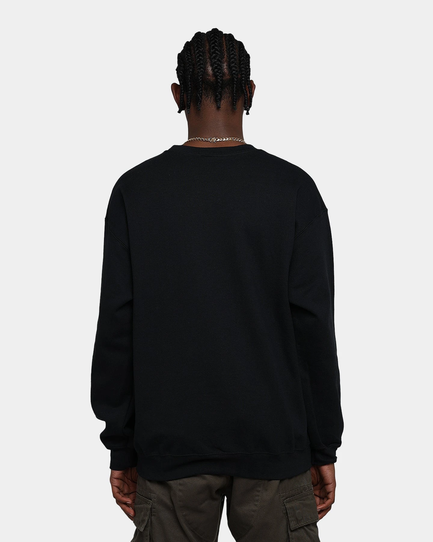 Rats Get Fat Paranoid Crewneck Black 6 Rats Get Fat Paranoid Crewneck Black - Image 4