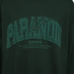 Rats Get Rat Paranoid Crewneck Military Green -Nuvora Fit Sales 02043224 YM093 mens 0030