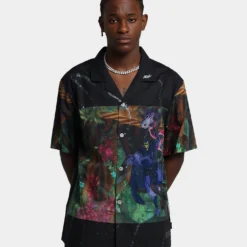 ABC Advisory Board Crystal X Mattel Skeletor Button Up Shirt Black