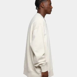 AS Colour Heavy Crewneck Ecru -Nuvora Fit Sales 02043302 YE017 mens 0050