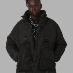 DXXMLife L-6 B Tactical Puffer Jacket Black