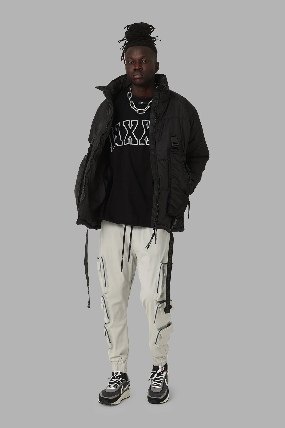 DXXMLife L-6 B Tactical Puffer Jacket Black 4 DXXMLife L-6 B Tactical Puffer Jacket Black - Image 3