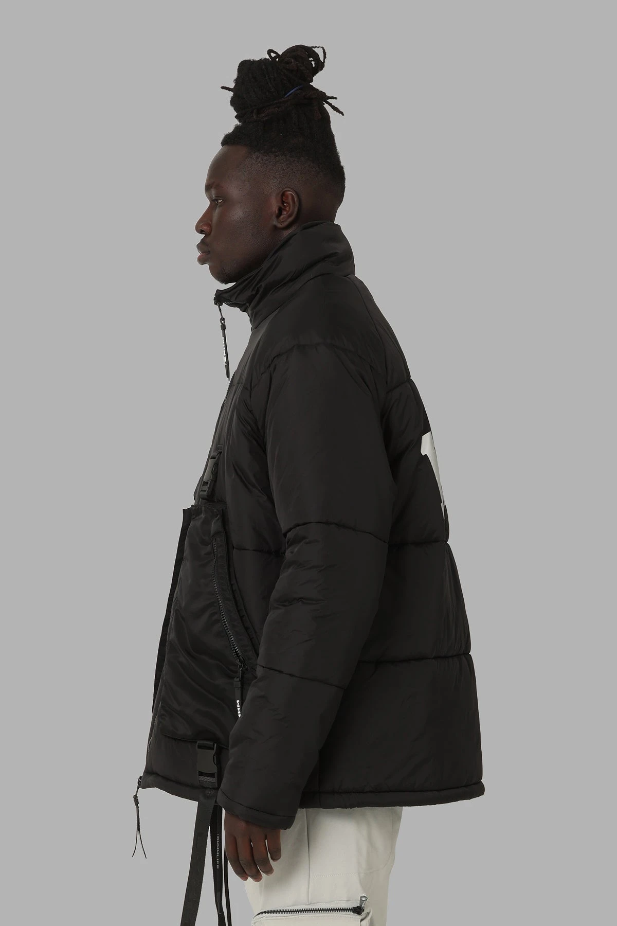 DXXMLife L-6 B Tactical Puffer Jacket Black 8 DXXMLife L-6 B Tactical Puffer Jacket Black - Image 7