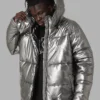DXXMLife L-6 A Chrxme Puffer Jacket Silver 1 DXXMLife L-6 A Chrxme Puffer Jacket Silver -Nuvora Fit Sales 02043323 YS001 mens 010