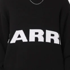 Carré Statement Knitted Sweater Black -Nuvora Fit Sales 02043340 YB001 mens 030