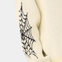 Loiter Spider Cardigan Cream -Nuvora Fit Sales 02043428 YC600 mens 0090
