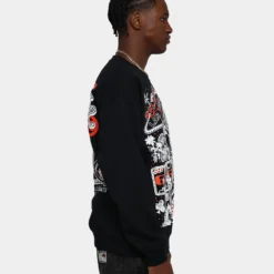 Rats Get Fat Bet On Black Crewneck Black -Nuvora Fit Sales 02043432 YB001 mens 0060