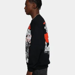 Rats Get Fat Bet On Black Crewneck Black -Nuvora Fit Sales 02043432 YB001 mens 0070