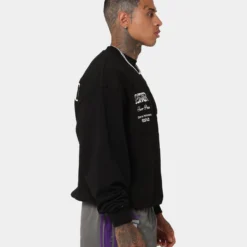 Loiter Art Studio Crewneck Black 17 Loiter Art Studio Crewneck Black -Nuvora Fit Sales 02043434 YB001 mens 0060