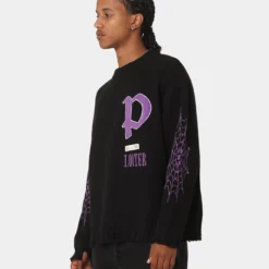 Loiter Paradise Knit Sweater Black -Nuvora Fit Sales 02043455 YB001 mens 0060