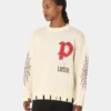 Loiter Paradise Knit Sweater Stone -Nuvora Fit Sales 02043455 YS400 mens 0010