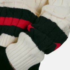 MNML Classic V Neck Sweater Off White -Nuvora Fit Sales 02044458 YO007 mens 000070