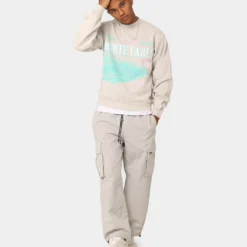 Carré Monte Carlo USA Crewneck Cement -Nuvora Fit Sales 02044464 Y1600 mens 020