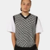 Ksubi Check Out Knit Vest Multi-Coloured -Nuvora Fit Sales 02044471 YM300 mens 010
