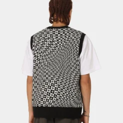 Ksubi Check Out Knit Vest Multi-Coloured -Nuvora Fit Sales 02044471 YM300 mens 040
