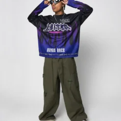 Loiter Motorcross Crewneck Black