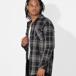 Saint Morta Mulberry Long Sleeve Flannel Shirt Khaki Green 14 Saint Morta Mulberry Long Sleeve Flannel Shirt Khaki Green -Nuvora Fit Sales 02044782 YK002 mens 0060