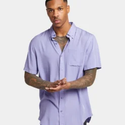 XXIII Marko Button Up Shirt Lilac