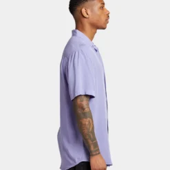 XXIII Marko Button Up Shirt Lilac -Nuvora Fit Sales 02044825 YL300 mens 0050