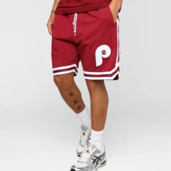 New Era Philadelphia Phillies Logo Select Shorts Red 15 New Era Philadelphia Phillies Logo Select Shorts Red -Nuvora Fit Sales 02044907 YR001 mens 0040