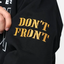 X-Large Hockey Crewneck Sweatshirt Black -Nuvora Fit Sales 02044975 YB001 mens 0070