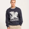 Carré Brave Knitted Sweater Navy -Nuvora Fit Sales 02045060 YN200 mens 0001 scaled