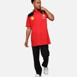 Puma X Scuderia Ferrari Team Shirt Rosso Corsa -Nuvora Fit Sales 02045189 YR255 mens 0030