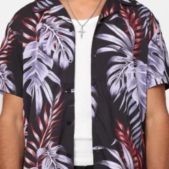 XXIII Horizon Button Up Shirt Purple/Black -Nuvora Fit Sales 02045286 YP203 mens 0030