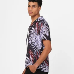 XXIII Horizon Button Up Shirt Purple/Black -Nuvora Fit Sales 02045286 YP203 mens 0060