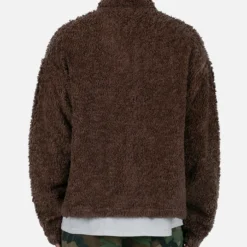 MNML Sherpa Pullover Brown -Nuvora Fit Sales 02045288 YB354 mens 0040