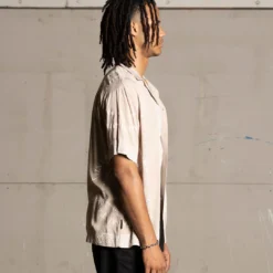 Saint Morta Erebos Short Sleeve Shirt Stone -Nuvora Fit Sales 02045382 YS400 mens 000050