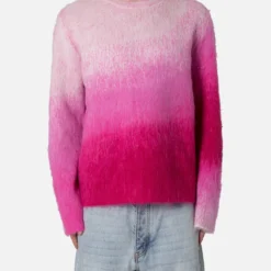 MNML Brushed Gradient Sweater Pink