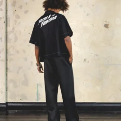 404 Form And Function Button Up Shirt Black -Nuvora Fit Sales 02045607 YB001 mens 0000030 scaled