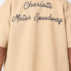 The New Establishment CMS Race Team Shirt Stone/Green -Nuvora Fit Sales 02045613 YS403 mens 0050