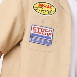 The New Establishment CMS Race Team Shirt Stone/Green -Nuvora Fit Sales 02045613 YS403 mens 0090