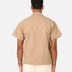 XXIII Benji Utility Button Up Shirt Khaki -Nuvora Fit Sales 02045748 YK001 mens 00040