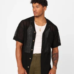 XXIII Ryda Button Up Shirt Black